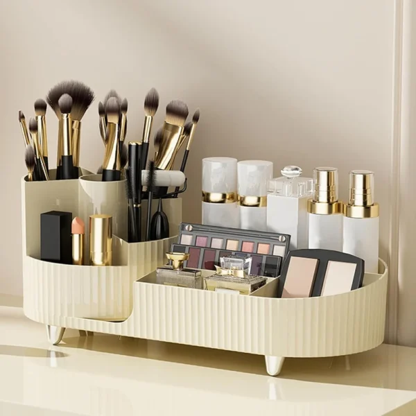 NEW ROTATING MAKEUP COUNTERTOP ORGANIZER 360 DEGREE