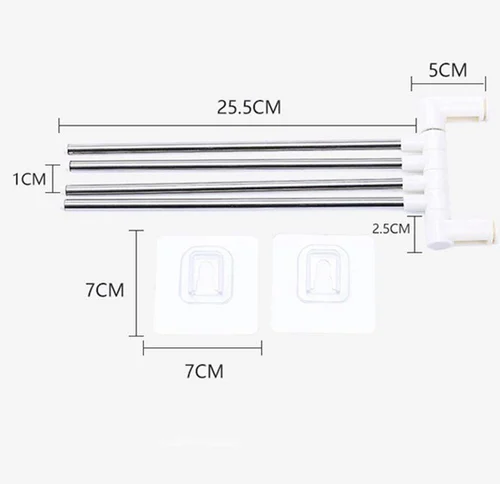 4 BAR TOWEL RACK