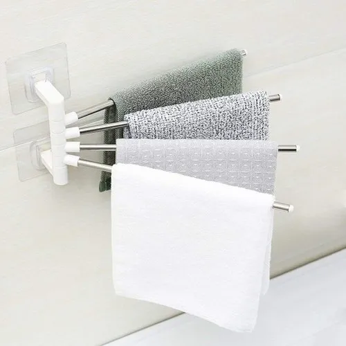 4 Bars Stainless Steel Towel Rack