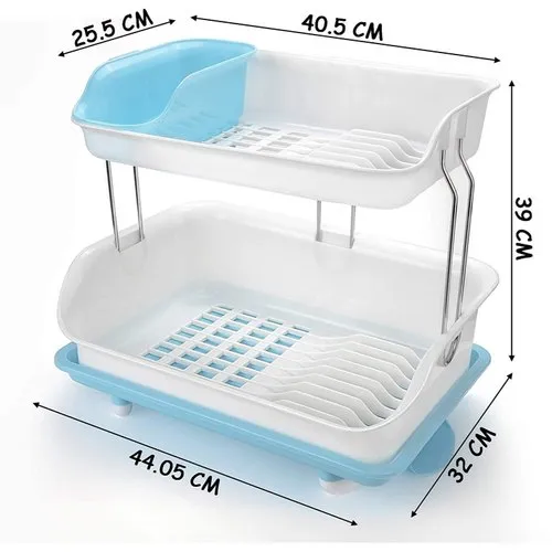 2 tier dish drainer Rack