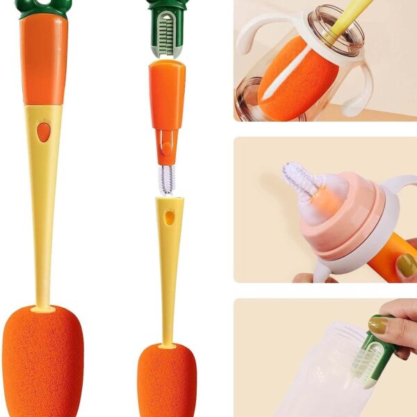 3 IN 1 BRUSH BOTTLE CLEANER