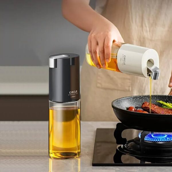 500 ML AUTOMATIC LID
BOTTLE OIL DISPENSER