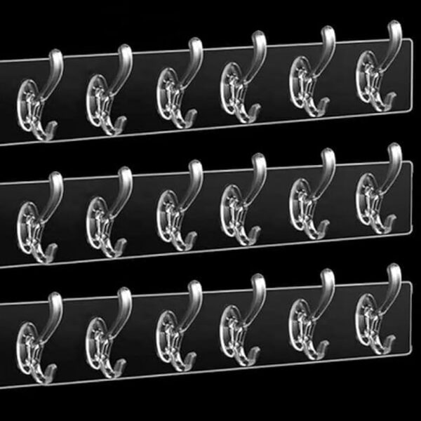 6 Pcs Self Adhesive Hook