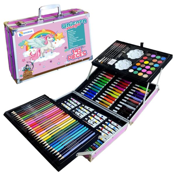 ART SET 145
COLOR Plastic Deluxe Art Set Box