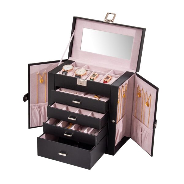 BIG Jewelry Leather Box