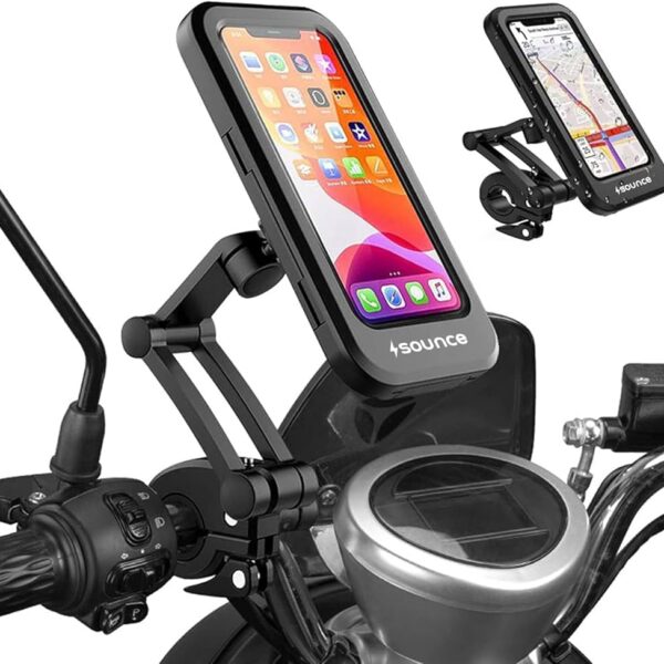 Bike Phone Mount Waterproof Cell Phone Holder