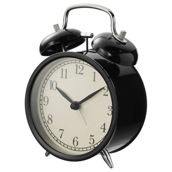 Black Alarm Clock