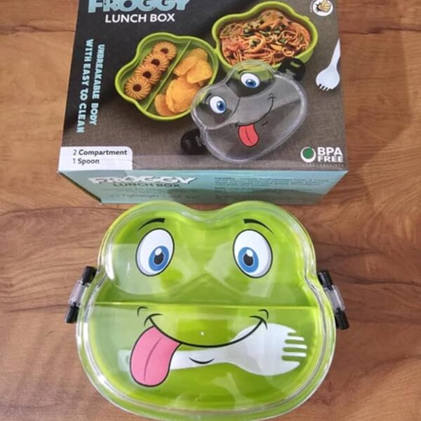 Froggy Plastic Lunch Box