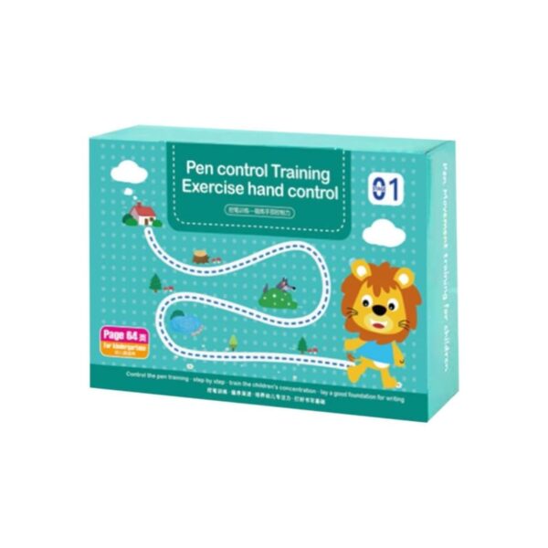 Hand Writing Pen Control Training Book