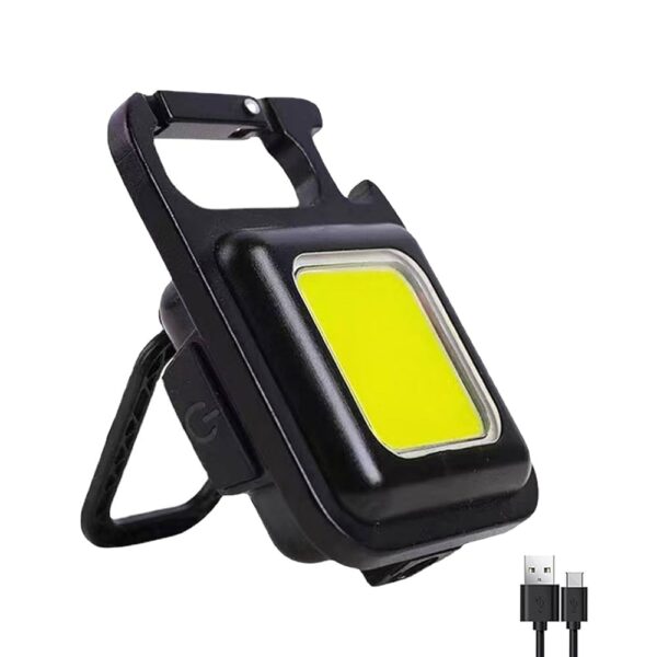 Rechargable LED Cob Keychain Light