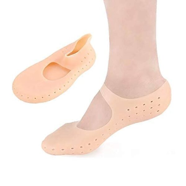 Silicone Full Heel Socks With
Strap