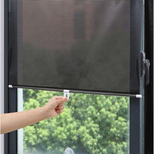 Sunshade Roller Blinds 40*125 Cm (Black )