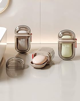 Transparent Travel Soap Case